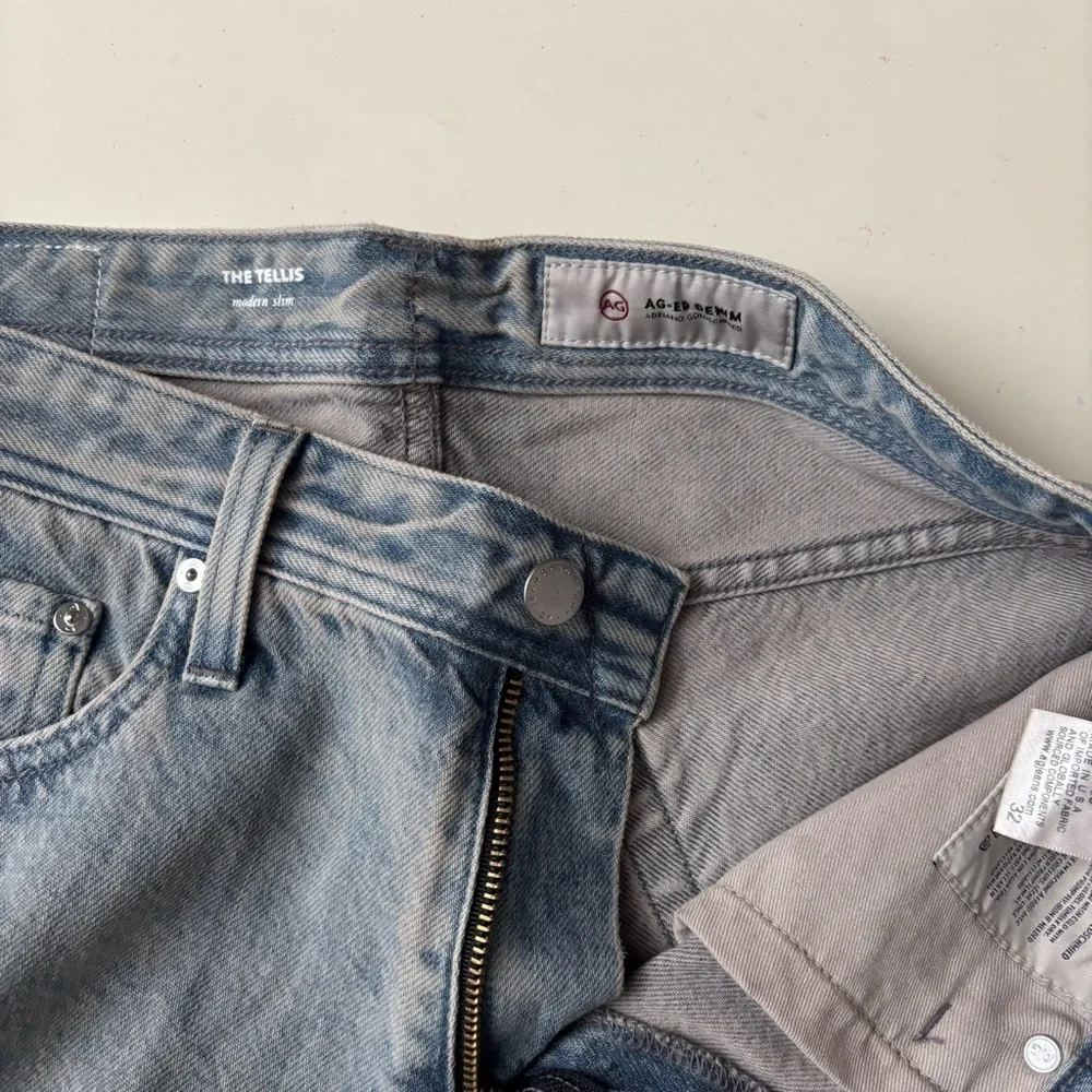 AG Jeans Men’s Tellis Modern Slim fit Size 32x34 Light Wash NWOT